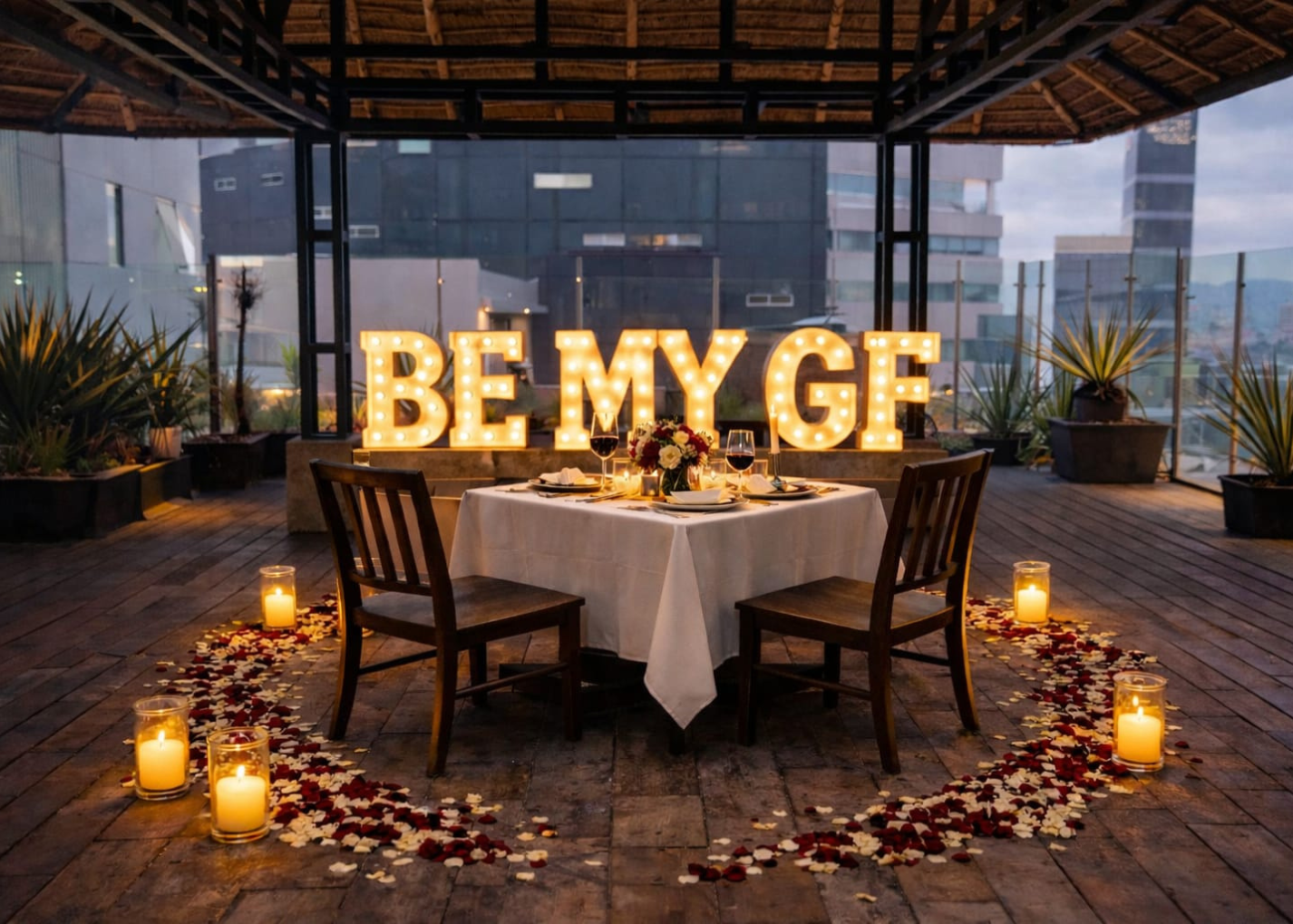Cena privada Terraza Pachuca
