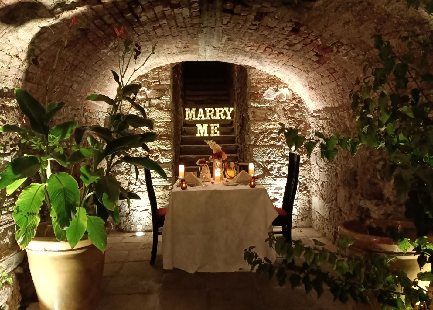 Cena privada Túnel Guanajuato