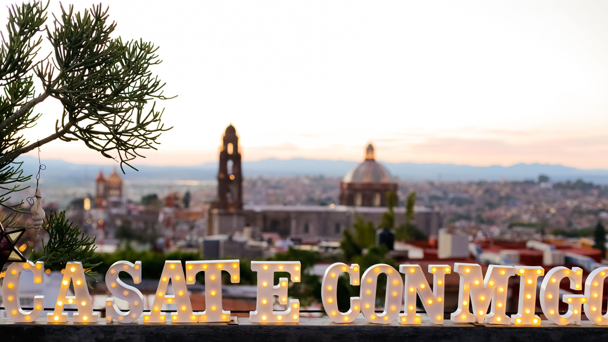 Pedida de matrimonio en San Miguel de Allende