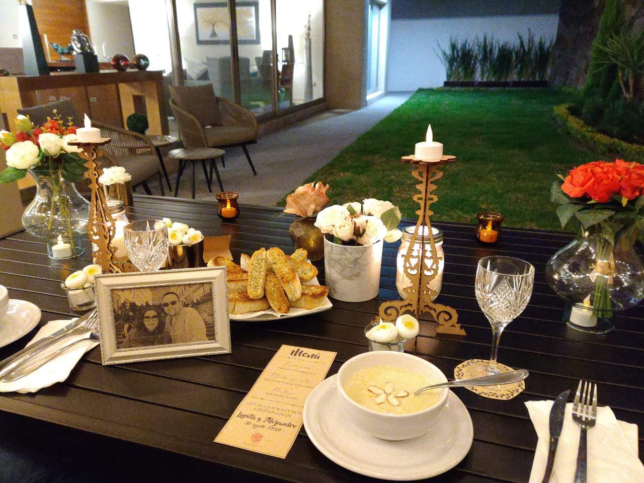 Cena romántica en casa - SMA