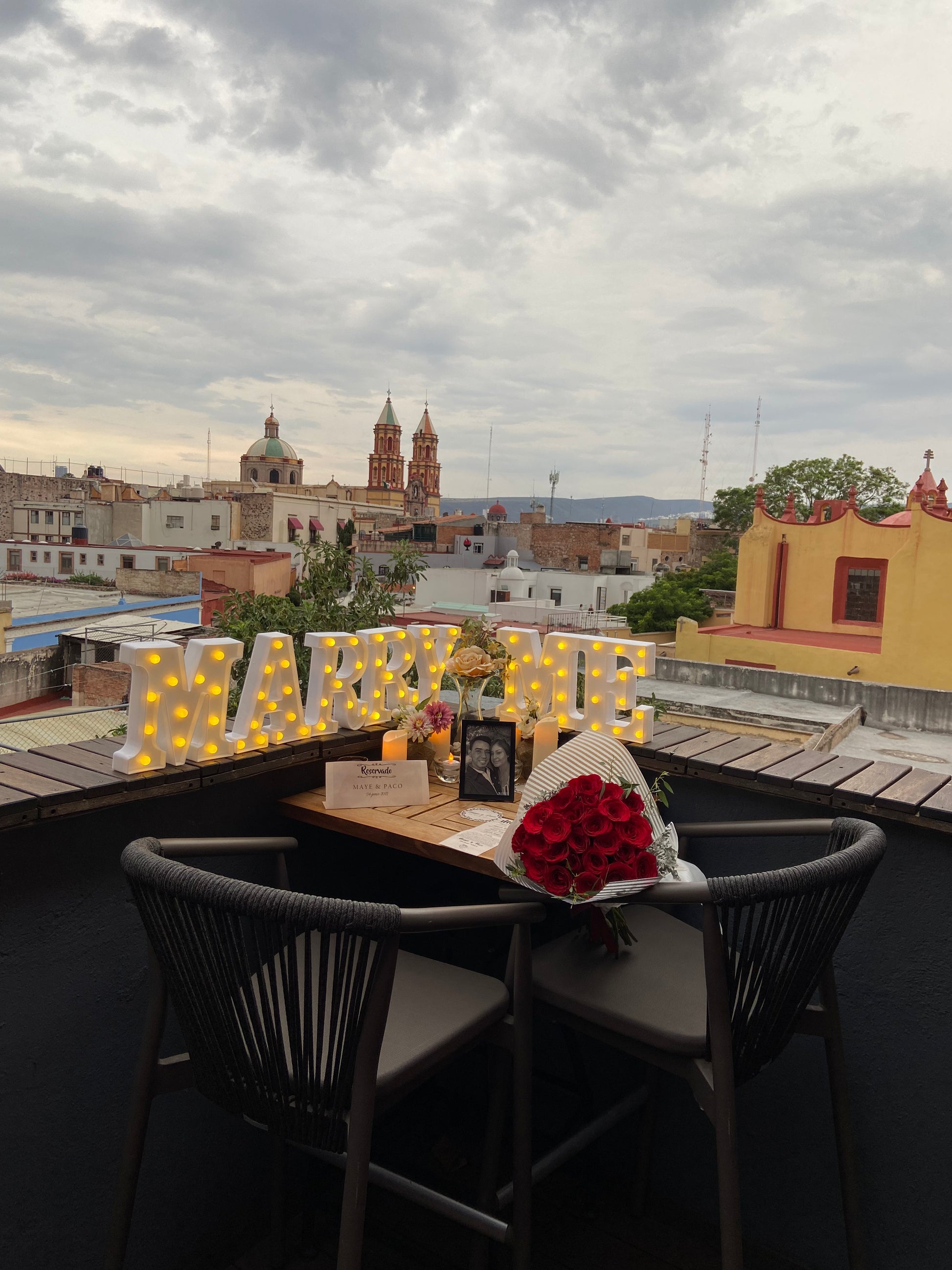 Cenas románticas en Querétaro
